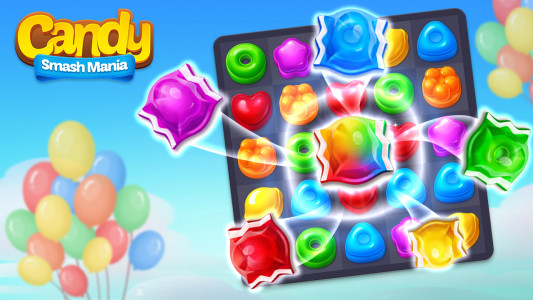 اسکرین شات بازی Candy Smash Mania: Match 3 Pop 6