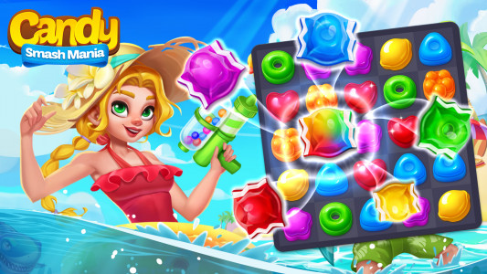 اسکرین شات 6 بازی Candy Smash Mania: Match 3 Pop