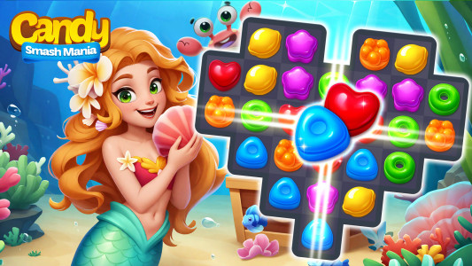 اسکرین شات 7 بازی Candy Smash Mania: Match 3 Pop