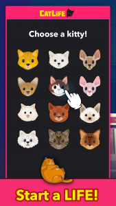 اسکرین شات بازی BitLife Cats - CatLife 1