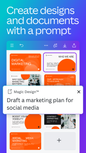 اسکرین شات 5 برنامه Canva: AI Photo & Video Editor