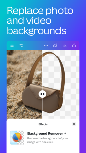 اسکرین شات 3 برنامه Canva: AI Photo & Video Editor