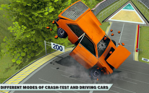 اسکرین شات برنامه Car Crash Driving Simulator: Beam Car Jump Arena 4