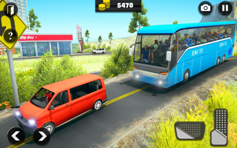 اسکرین شات برنامه Offroad Bus Driving Simulator 2019: Mountain Bus 6