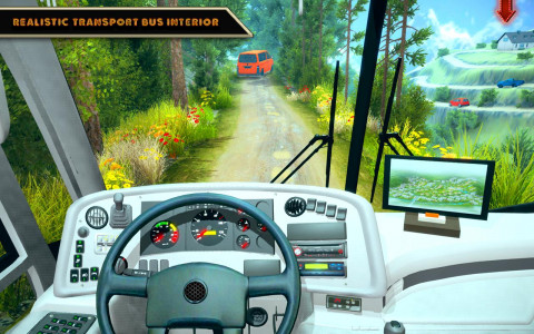 اسکرین شات برنامه Offroad Bus Driving Simulator 2019: Mountain Bus 2