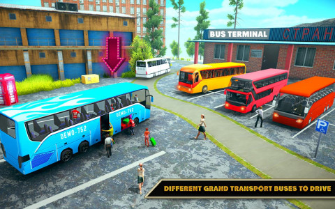 اسکرین شات برنامه Offroad Bus Driving Simulator 2019: Mountain Bus 4