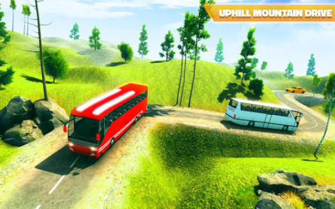 اسکرین شات بازی Offroad Bus Hill Driving Sim: Mountain Bus Racing 1