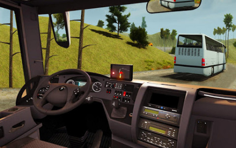 اسکرین شات بازی Offroad Bus Hill Driving Sim: Mountain Bus Racing 4