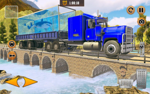 اسکرین شات بازی Sea Animals Transport Truck Simulator 2019 3