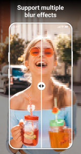اسکرین شات 5 برنامه Blur Photo Editor, Blur Video