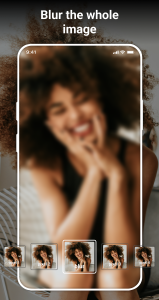 اسکرین شات 1 برنامه Blur Photo Editor, Blur Video