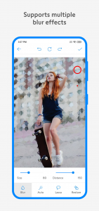 اسکرین شات برنامه Blur Photo - Blur Background 4