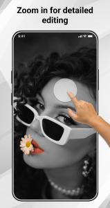 اسکرین شات 5 برنامه Black White Photo & Video