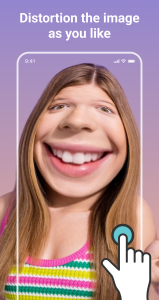 اسکرین شات 2 برنامه Face Bender - Deform Photos