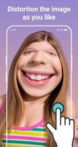 اسکرین شات 2 برنامه Face Bender - Deform Photos