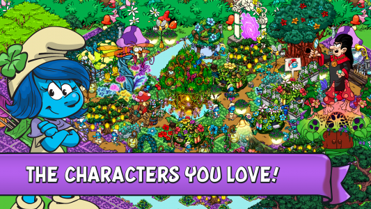 اسکرین شات بازی Smurfs' Village 3