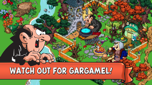 اسکرین شات 5 بازی Smurfs' Village