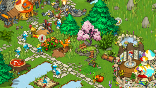 اسکرین شات بازی Smurfs and the Magical Meadow 4