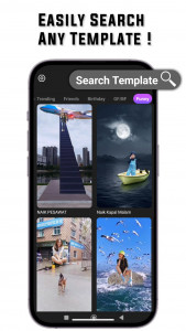 اسکرین شات برنامه C Template - CapCut Template 6