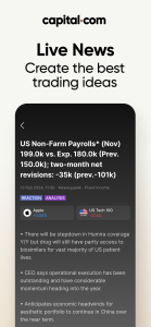 اسکرین شات 4 برنامه Trading app by Capital.com