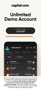 اسکرین شات 5 برنامه Trading app by Capital.com