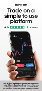 اسکرین شات 1 برنامه Trading app by Capital.com