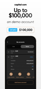 اسکرین شات 4 برنامه Trading app by Capital.com