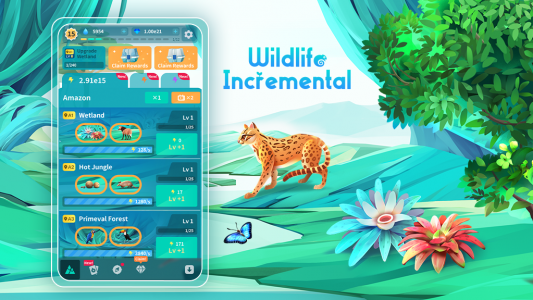 اسکرین شات بازی Wildlife Incremental Idle Game 7
