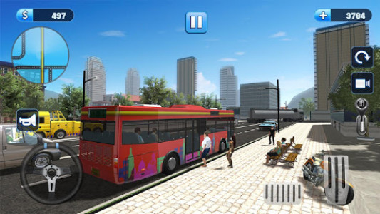 اسکرین شات بازی Xtreme Coach Bus Simulation 3d: New free bus game 2