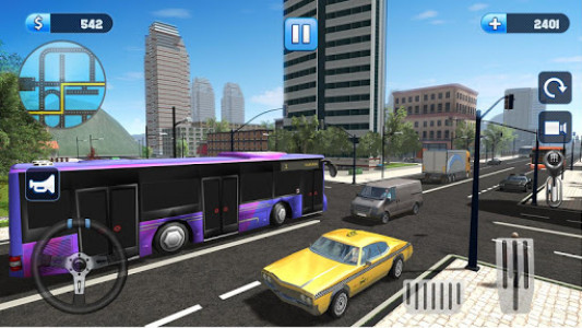 اسکرین شات بازی Xtreme Coach Bus Simulation 3d: New free bus game 1