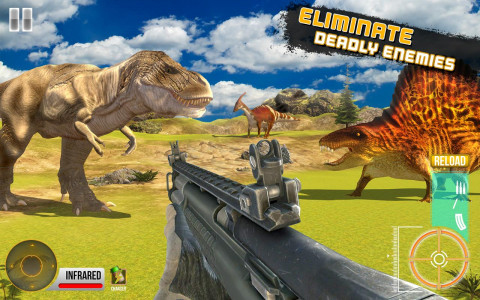 اسکرین شات بازی Dinosaur Hunter King 4