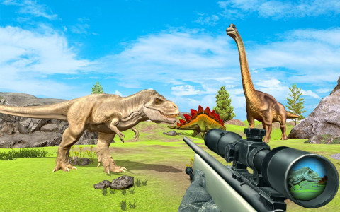 اسکرین شات 2 بازی Dinosaur Hunter King