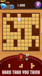 اسکرین شات 3 بازی Block Puzzle : Classic Wood