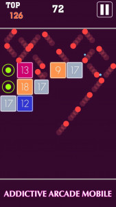 اسکرین شات 1 بازی Brick Blast : Shoot Red Balls