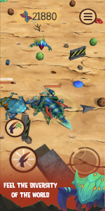 اسکرین شات بازی Spore Monsters.io 3D Wasteland Nomads Crab Turmoil 3