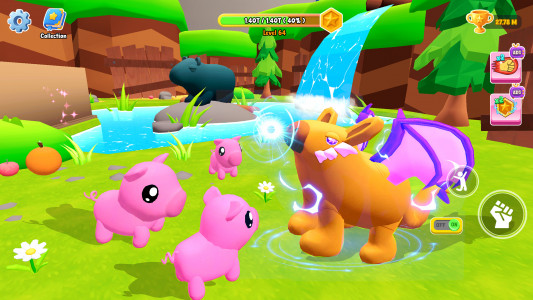 اسکرین شات 2 بازی Capybara Evolution: Eat Grown
