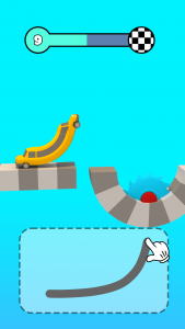 اسکرین شات 1 بازی Car Climber: Draw Bridge 3D