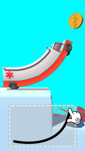 اسکرین شات بازی Car Climber: Draw Bridge 3D 1