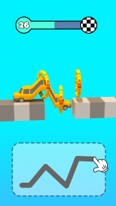 اسکرین شات 2 بازی Car Climber: Draw Bridge 3D