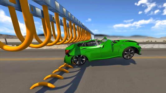 اسکرین شات بازی Beam Drive Road Crash 3D Games 4