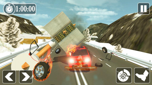 اسکرین شات بازی Car Crash Simulator 3