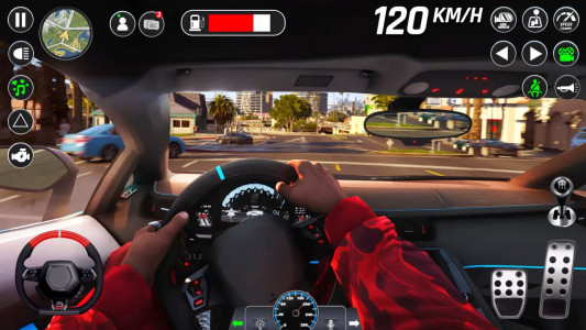 اسکرین شات بازی Real Car Racing: Driving City 2