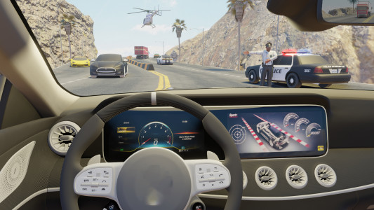 اسکرین شات بازی Car Driving Games Simulator 2