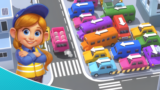 اسکرین شات 1 بازی Bus Jam: Car Parking Games