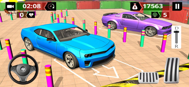 اسکرین شات بازی Car Parking 3D：Car Games 1
