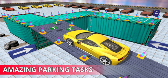 اسکرین شات بازی Car Parking 3D：Car Games 3