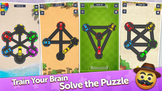 اسکرین شات بازی Drive Escape : Car Parking Jam 3