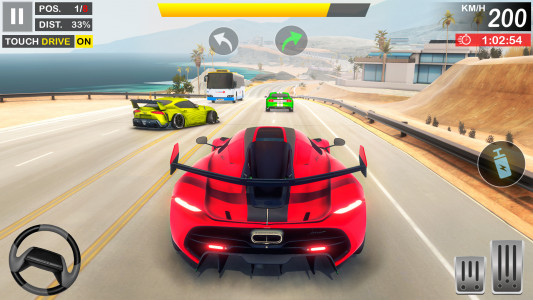 اسکرین شات 2 بازی Crazy Car Offline Racing Games