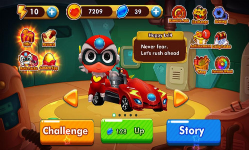 اسکرین شات بازی Toon Car Transform Racing Game 3