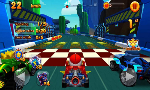 اسکرین شات بازی Toon Car Transform Racing Game 5